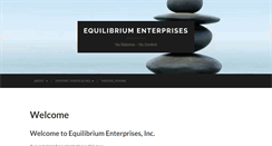Desktop Screenshot of equilibrium-ent.com