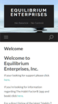 Mobile Screenshot of equilibrium-ent.com